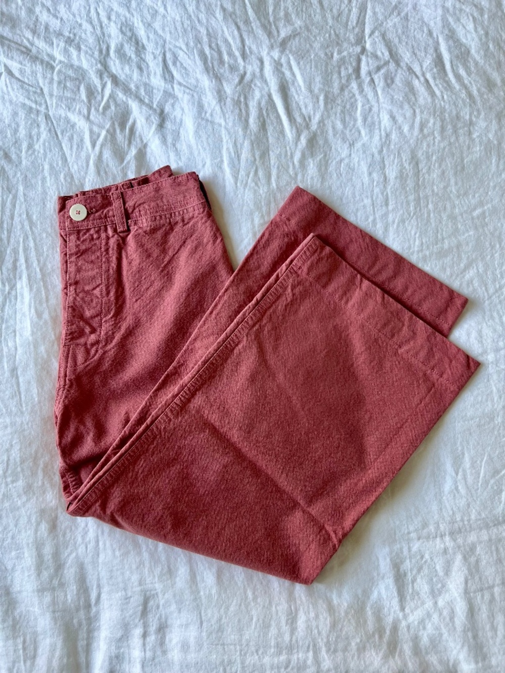 jesse kamm sailor pants in dogwood
